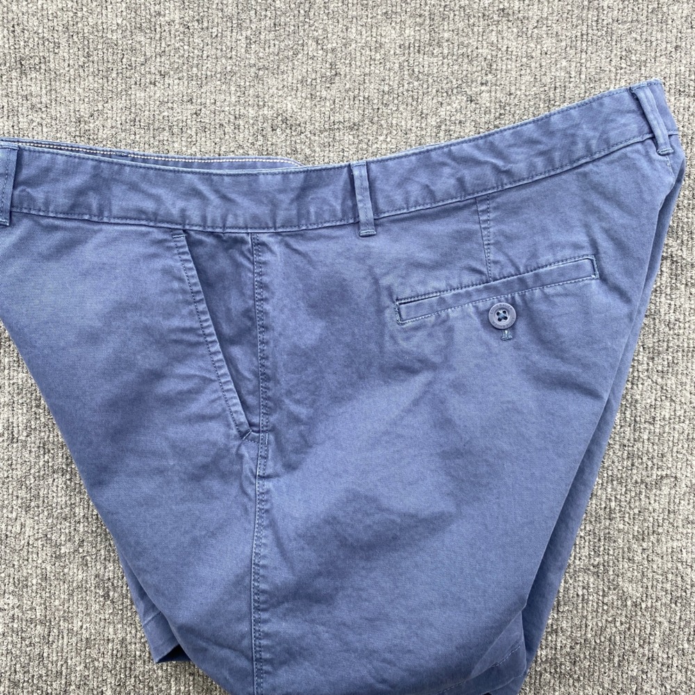 Eddie Bauer Legendwash Stretch Shorts Women 18 Blue Curvy Outdoor Chino Coastal - Picture 9 of 12